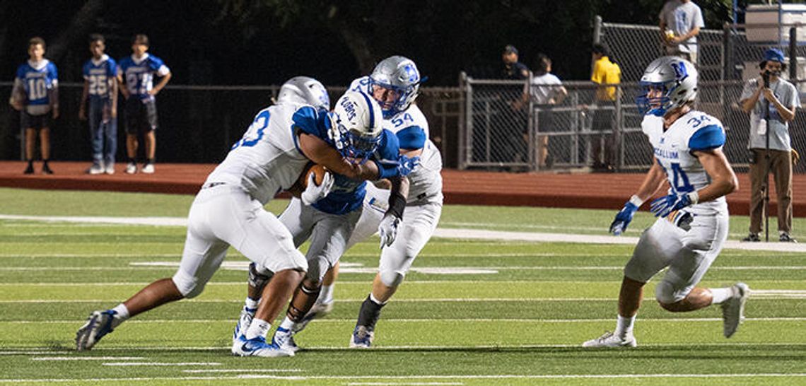 McCallum shuts out Lobos 17-0 in home opener