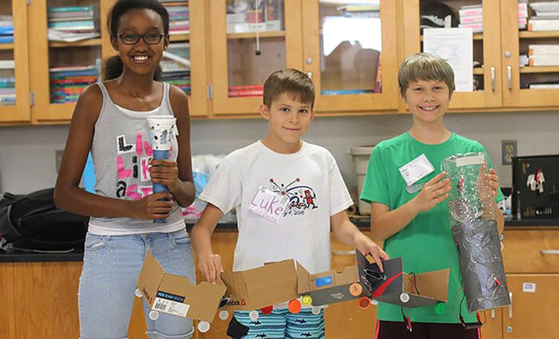 Middle schoolers get creative at Camp Invention