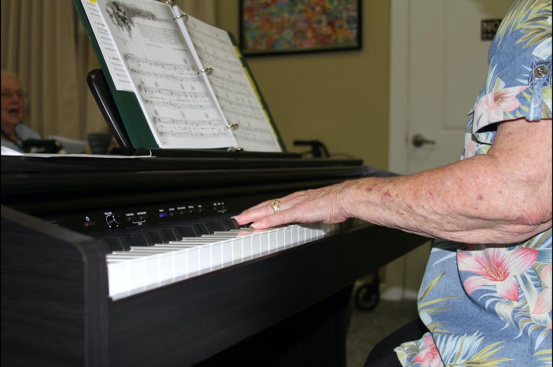 New piano brings purpose to senior living community