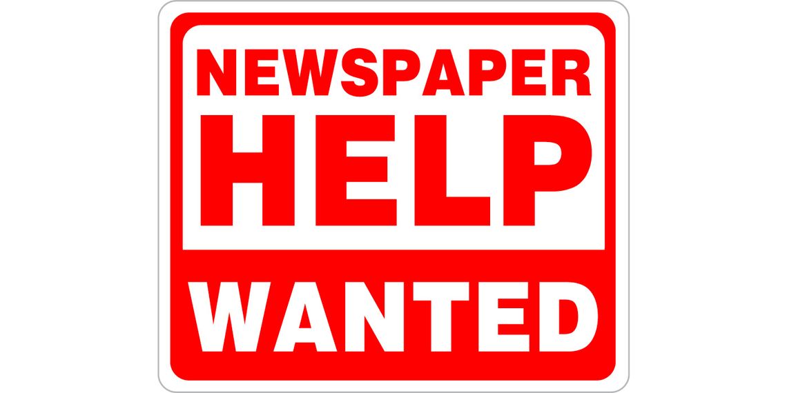 Newspaper Help Wanted