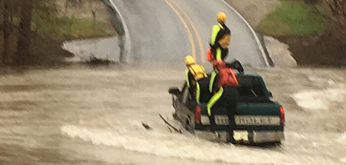 No injuries after structure fire, swift water rescue calls