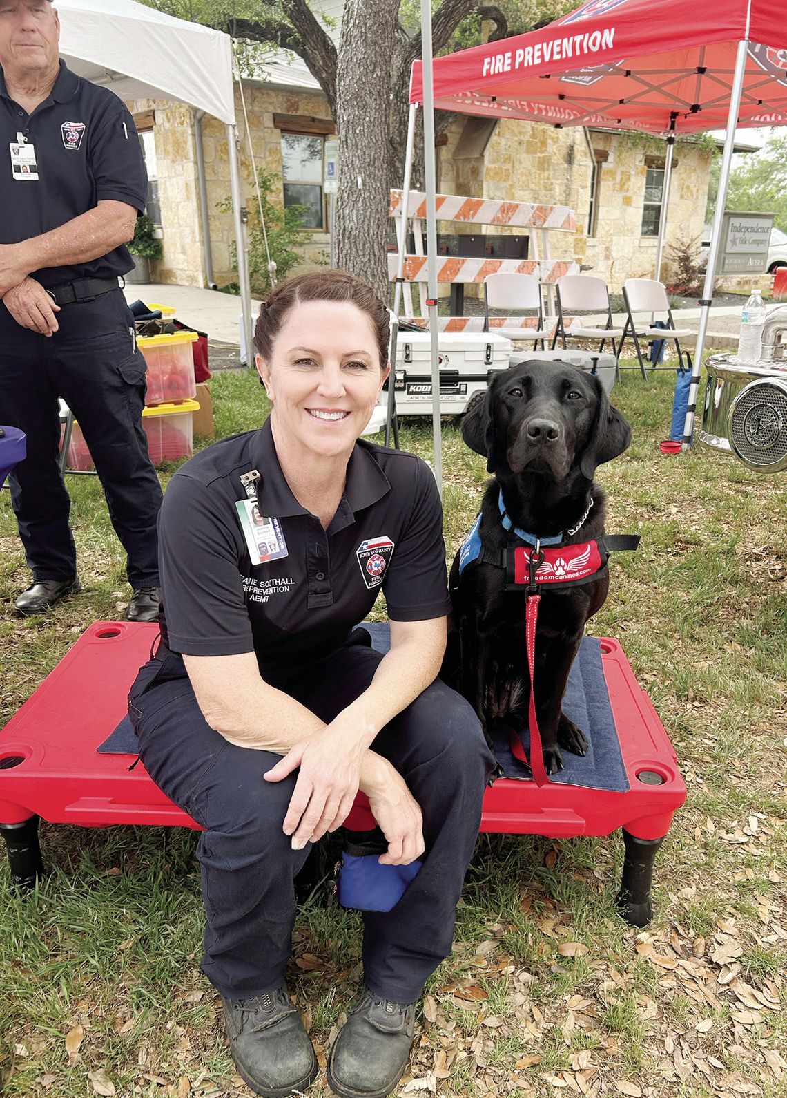 North Hays County Fire Rescue adopts facility dog