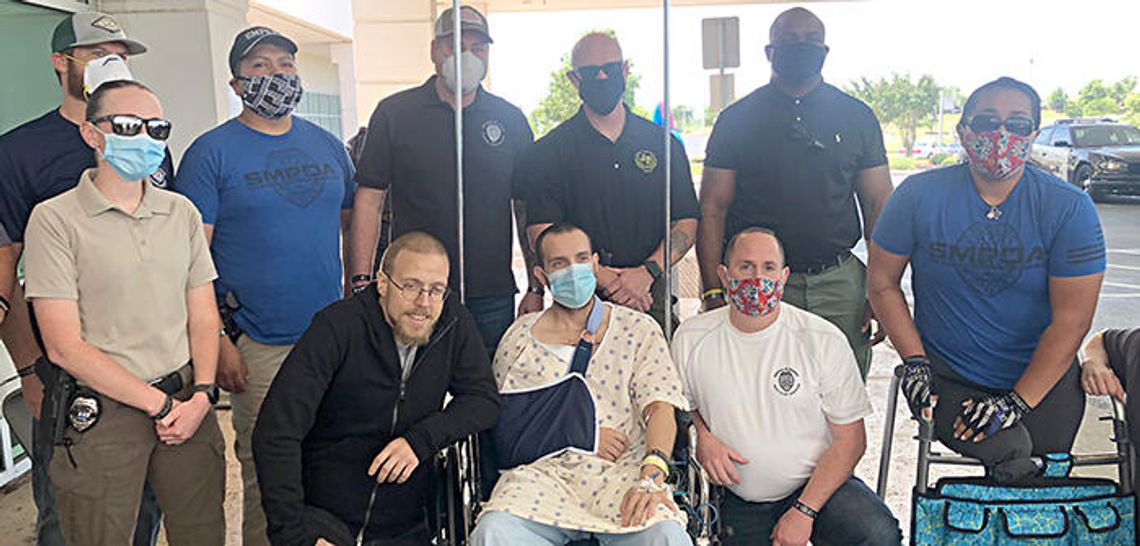 Officers shot in line of duty released from hospital
