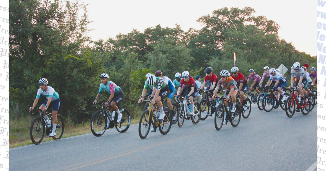 On the road: Annual bike race held in Wimberley