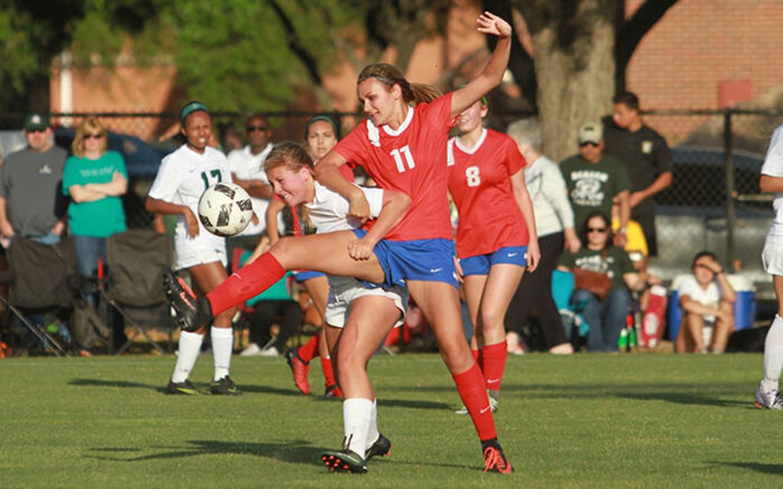 Out of reach: Reagan muscles past Hays 5-1
