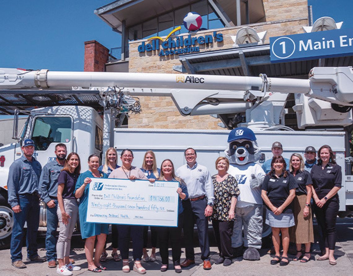 PEC donates $10,000 to Dell Children’s Foundation