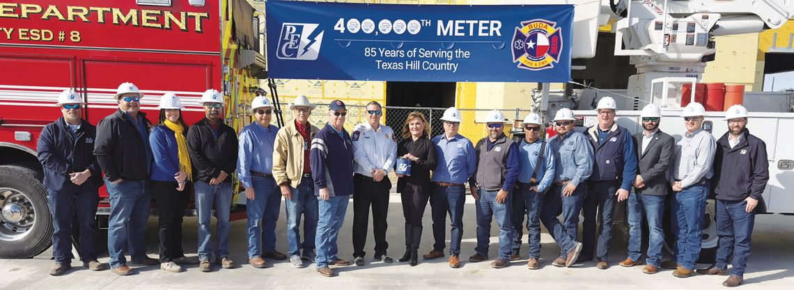 PEC reaches 400,000-meter milestone in Buda