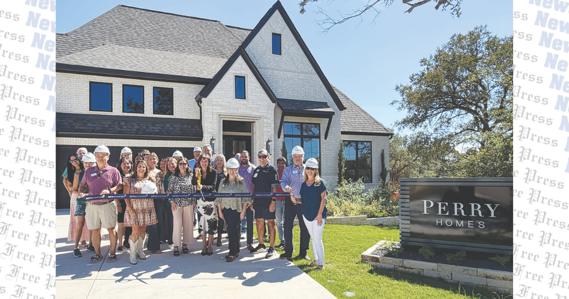 Perry Homes celebrates ribbon cutting at Creek of Driftwood Perry Homes celebrates ribbon cutting at Creek of Driftwood