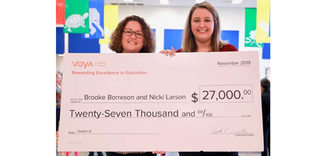 Pfluger Elementary teachers tapped for Voya cash award