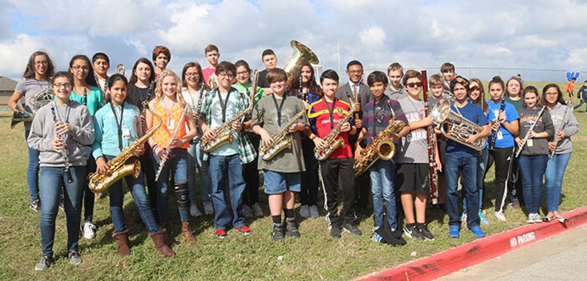 Ranger band members audition for all-region contest