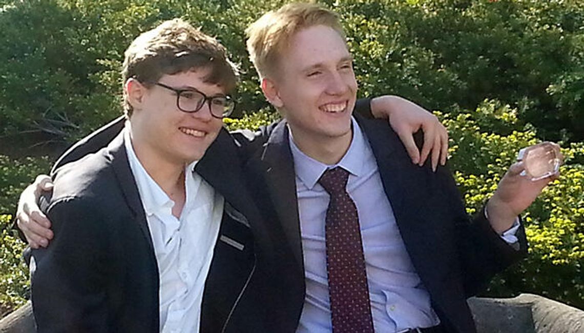 Reb speech duo shines at national Tournament of Champions