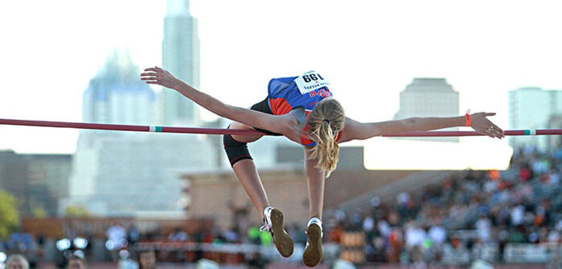 Rebel freshman jumps to new heights