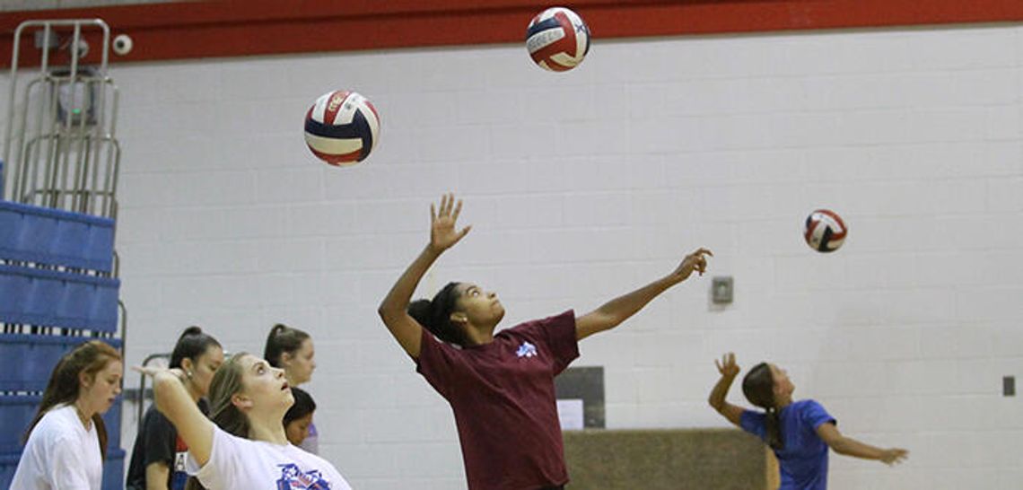 Rebel, Lobo volleyball warms up for the season