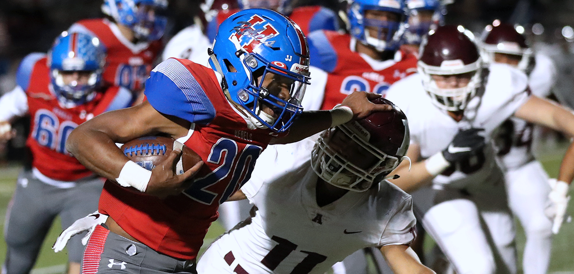 Rebels gallop past Austin 69-36
