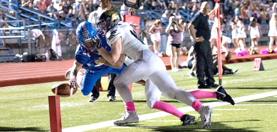 Rebels remain undefeated after 56-21 blowout win over Akins