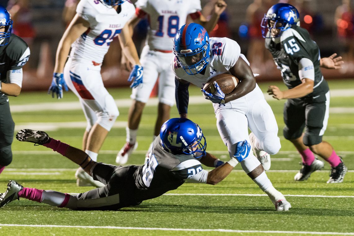 Rebels roll past Lehman in 55-20 blowout