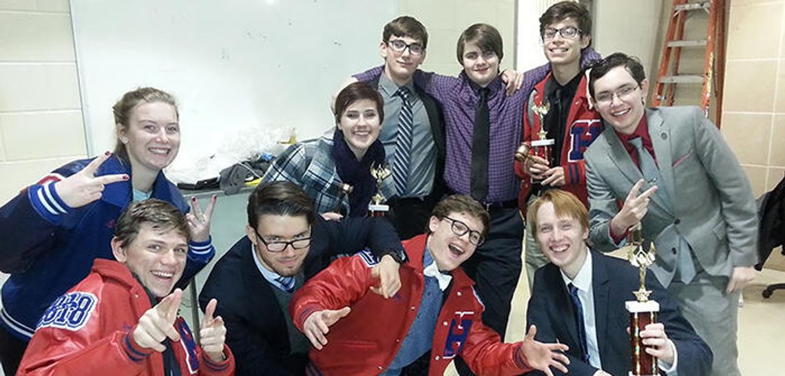 Rebels win big at speech tourney
