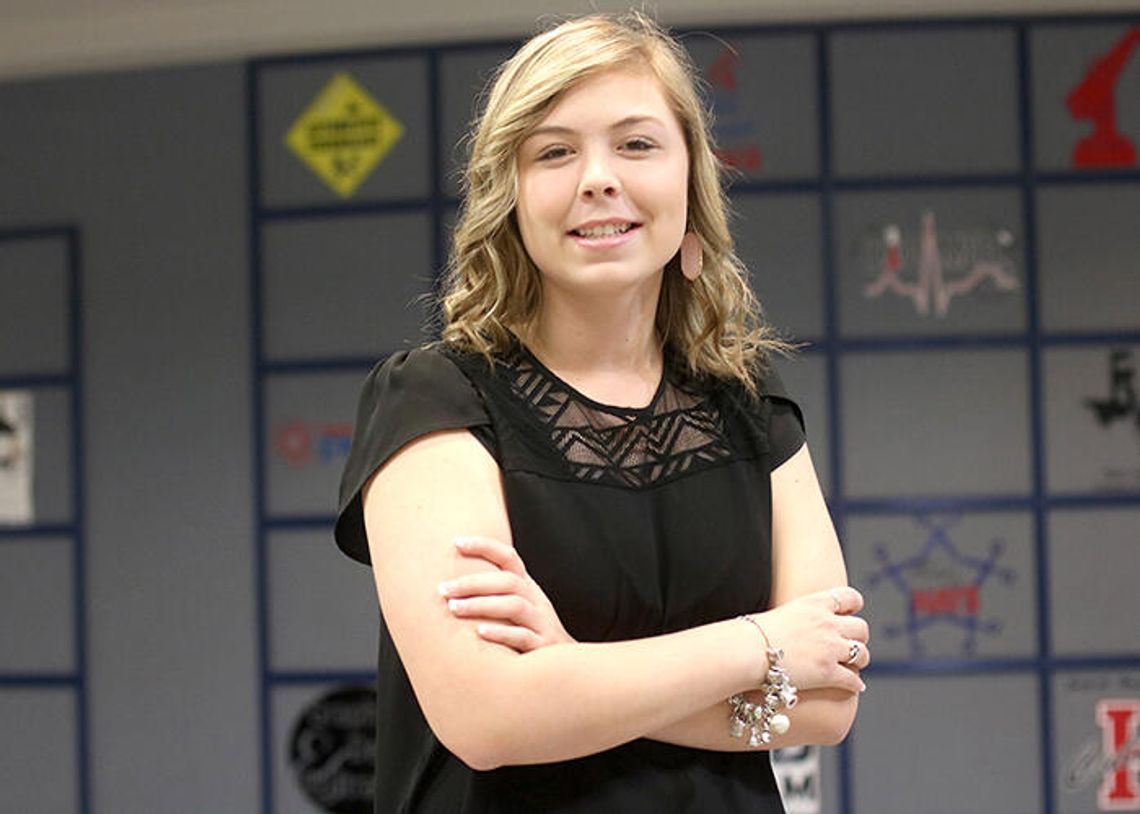 Rebs’ Swenson named  FFA Lonestar District Reporter