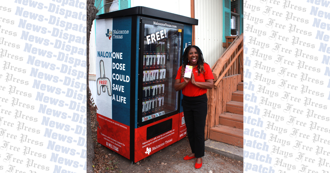 Red Heart CPR gets Narcan vending machine Red Heart CPR gets Narcan vending machine