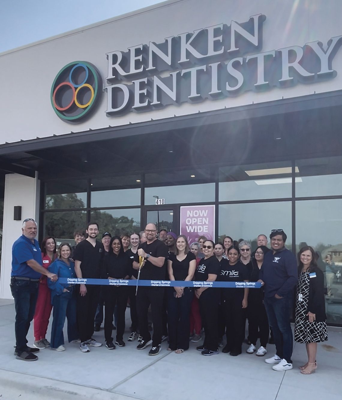 Renken Dentistry celebrates ribbon cutting in Dripping Springs