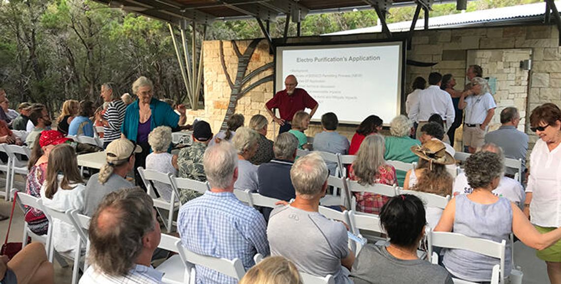 Residents protest 2.5M gallon/day pump permit