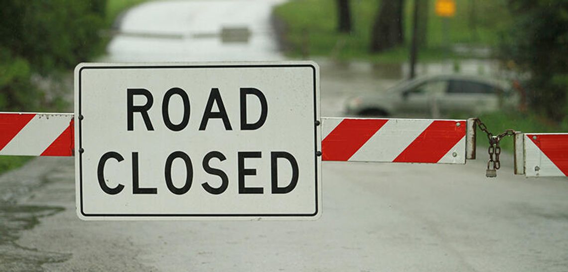 Road closures in Kyle