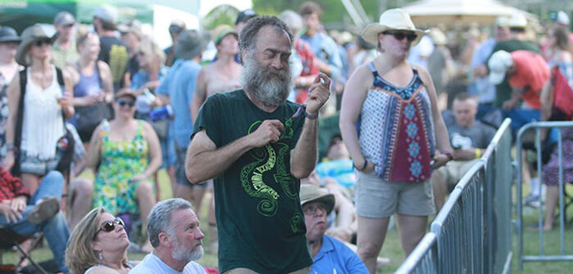 Rockin' out at Old Settler's Fest