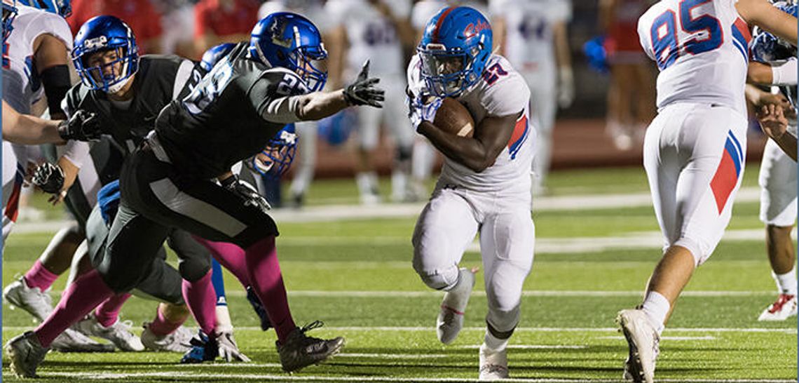 Rush attack results in Hays 55-20 win over Lehman