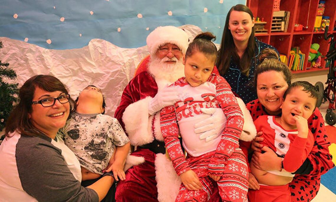 Santa Sightings at Hays CISD