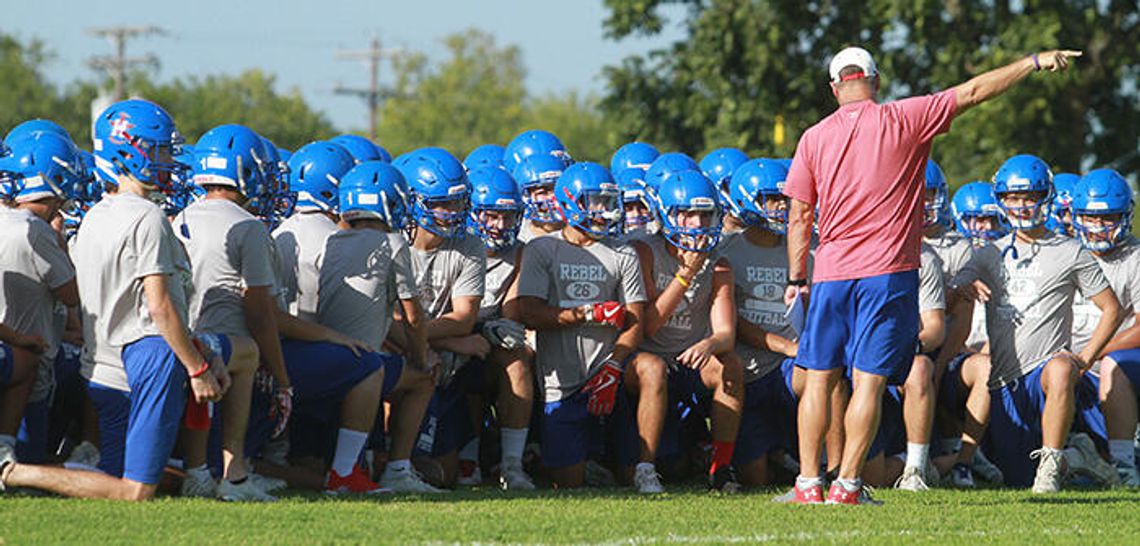 Season practice begins