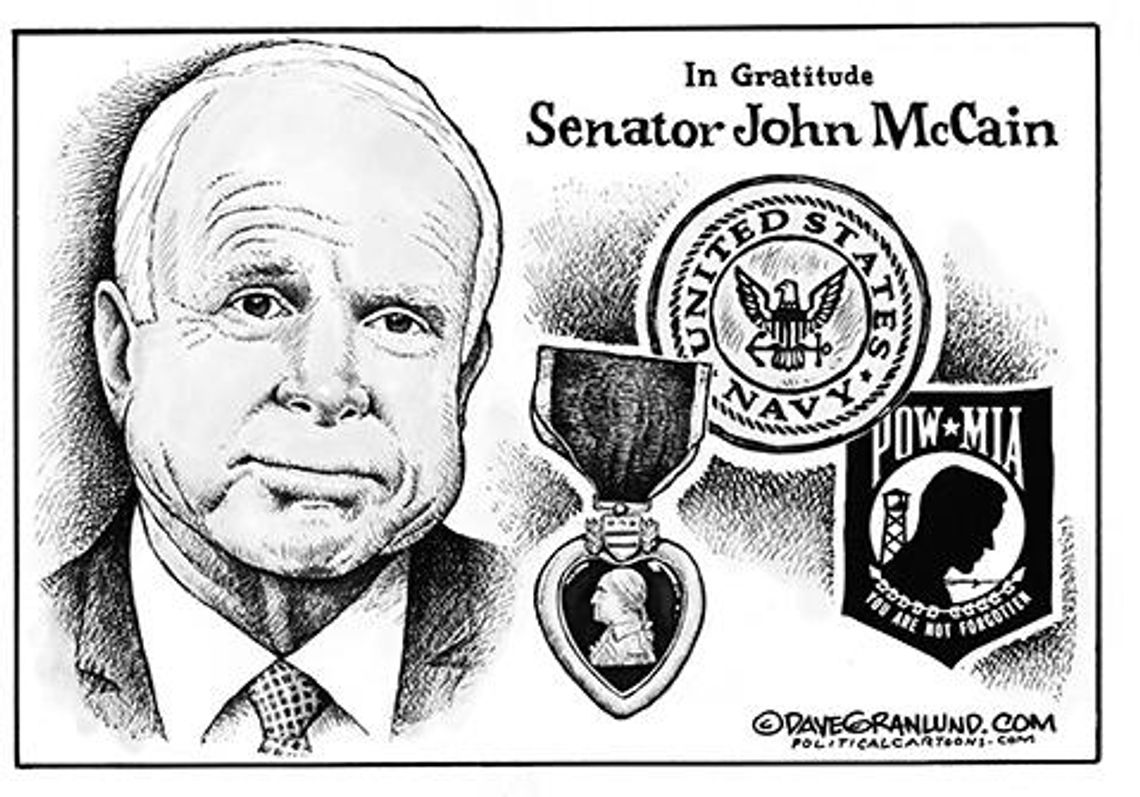 Senator John McCain’s  final words to his country
