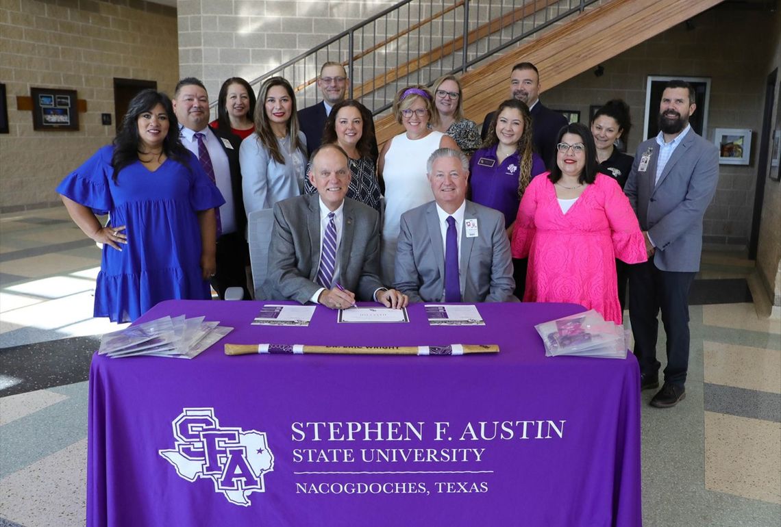 SFA announces HCISD as distinguished partner