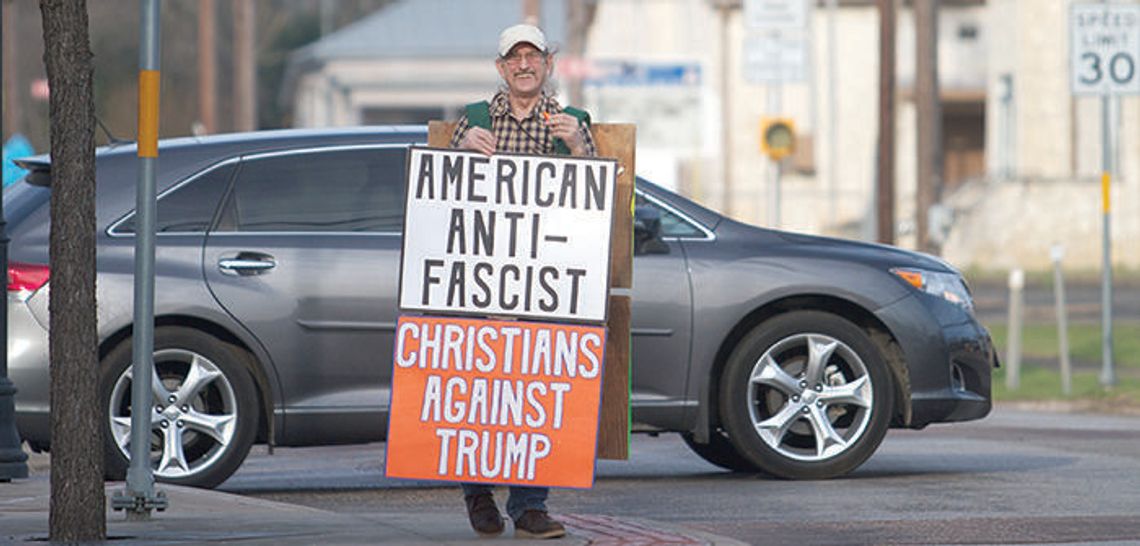 Sign of the times on Center Street