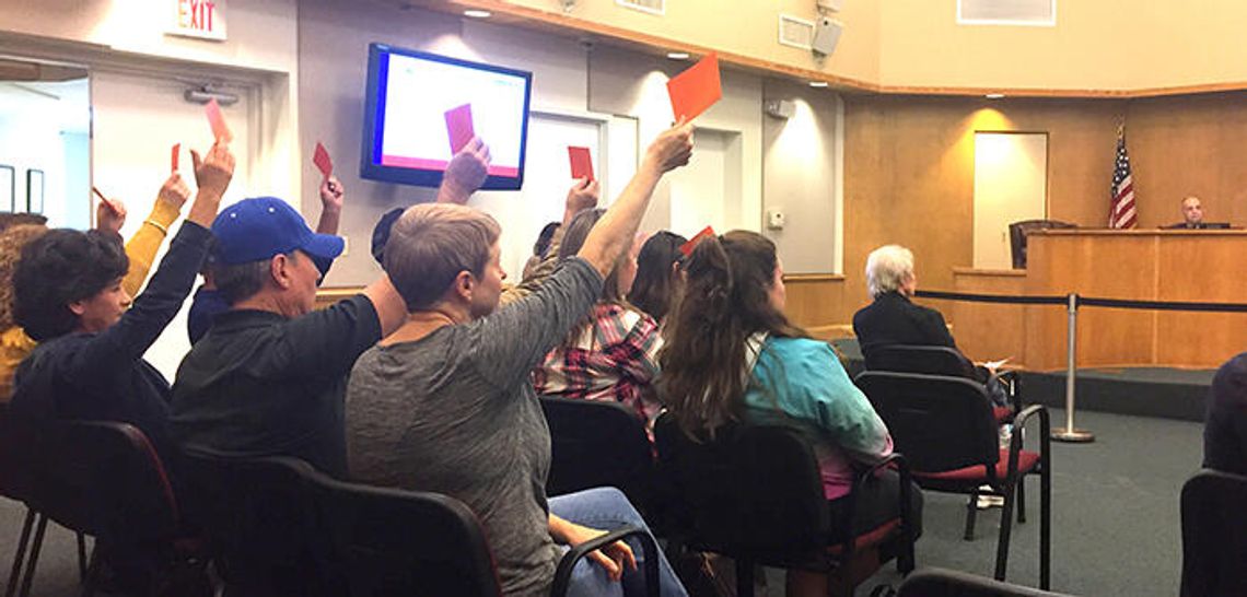 Silent protest: Fluoride debate rages on in Buda