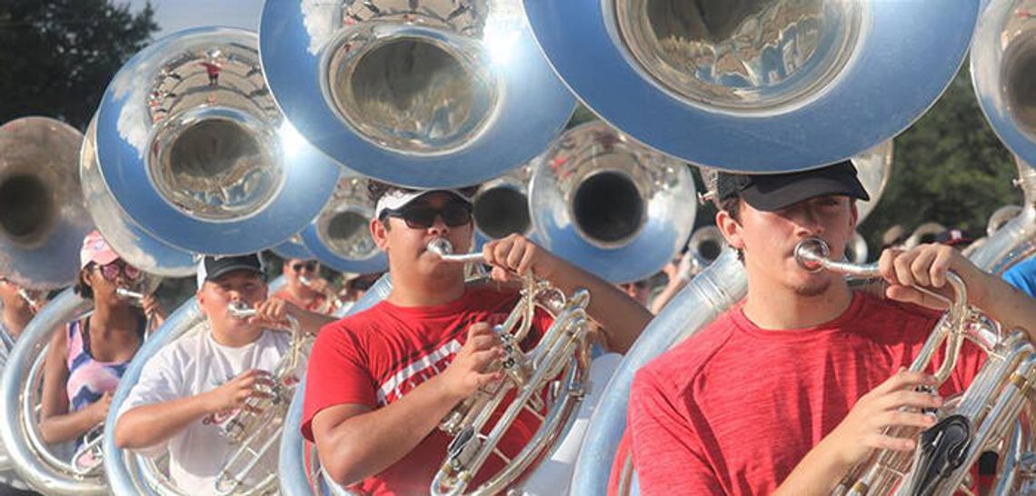 Striking up the bands for a new season Striking up the bands for a new season