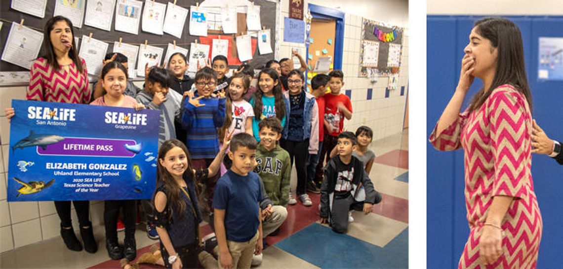 Surprise! Uhland Elementary educator honored as SEA LIFE’s ‘Science Teacher of the Year’ Surprise! Uhland Elementary educator honored as SEA LIFE’s ‘Science Teacher of the Year’