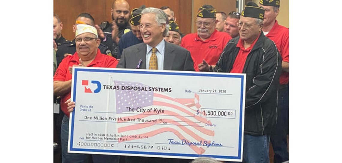 TDS $1.5M donation means Heroes Park gets green light