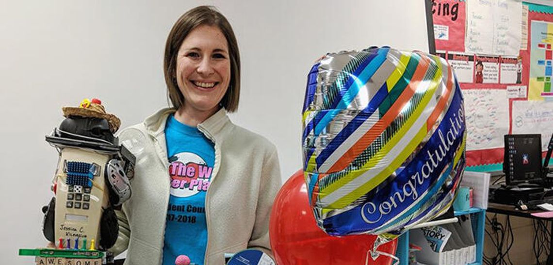 Teacher of the Year receives Genius Educator Award