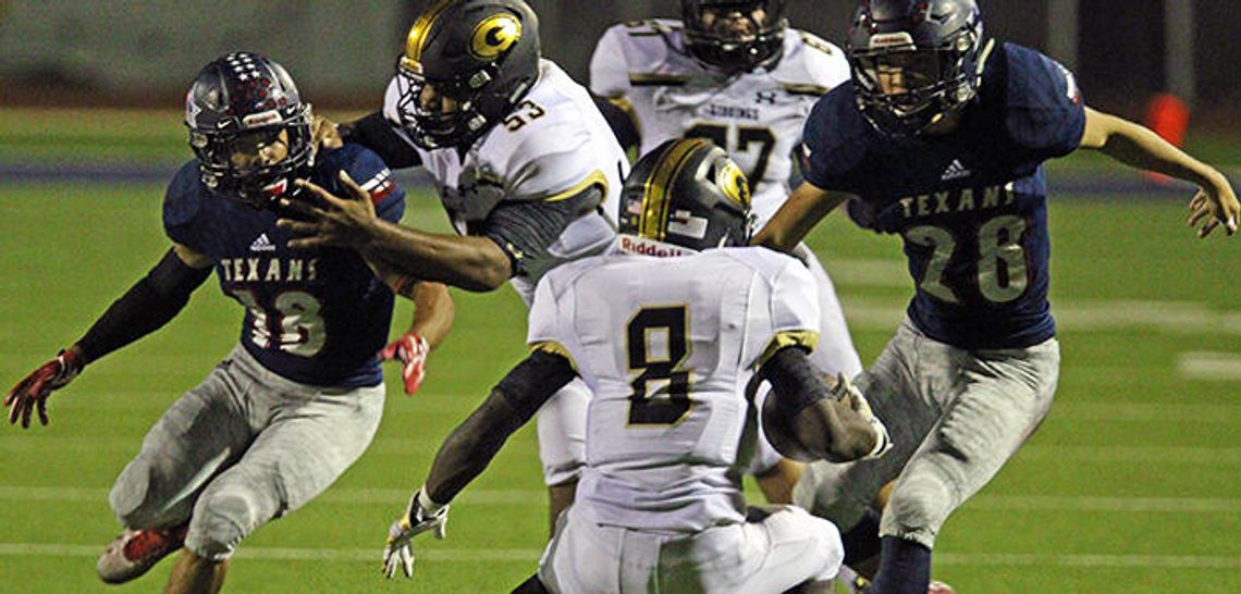 Texans advance to area with 52-24 victory