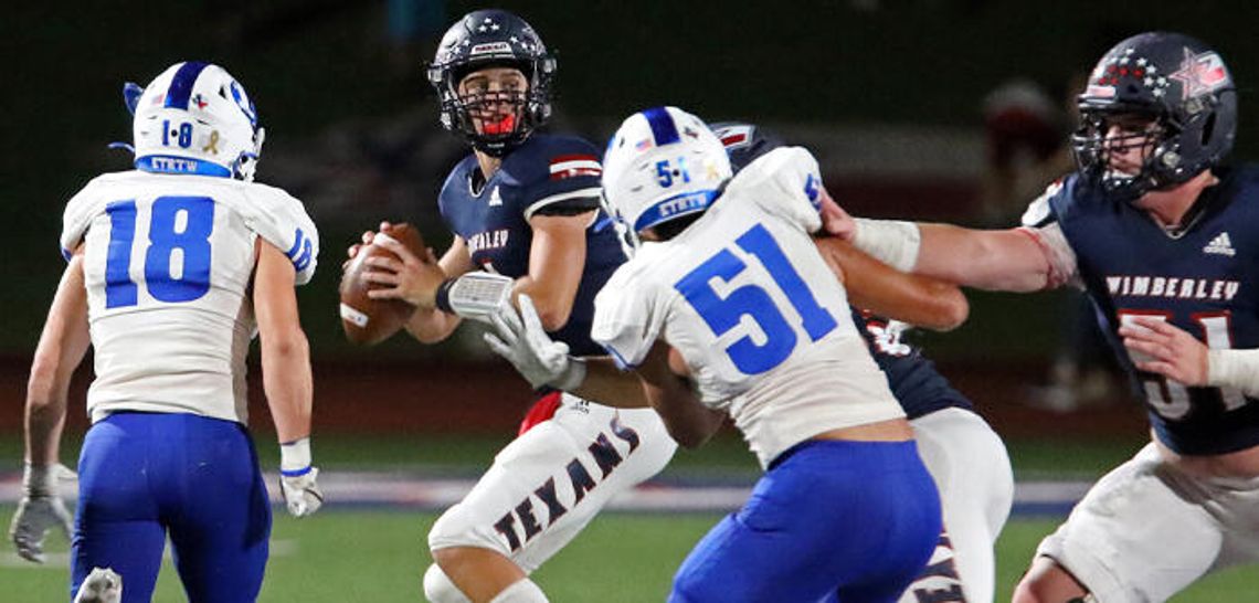 Texans defeat Badgers 45-21