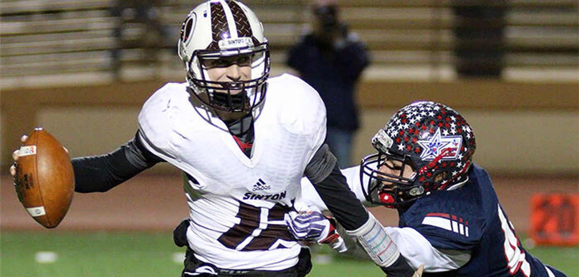 Third time’s the charm: Wimberley eliminates Sinton 21-14