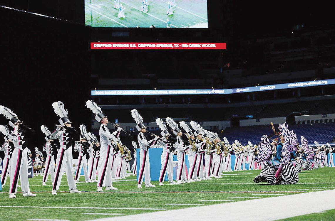 Tiger Band places 15th at Bands of America