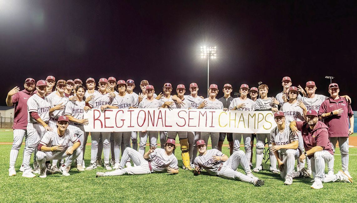 Tiger baseball advances to regional finals