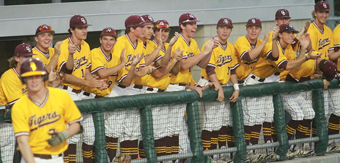 Tiger baseball hits playoffs after 13-1 victory