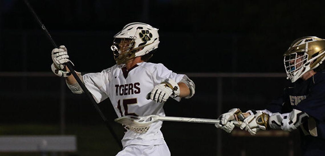 Tiger lacrosse team wins one, loses one