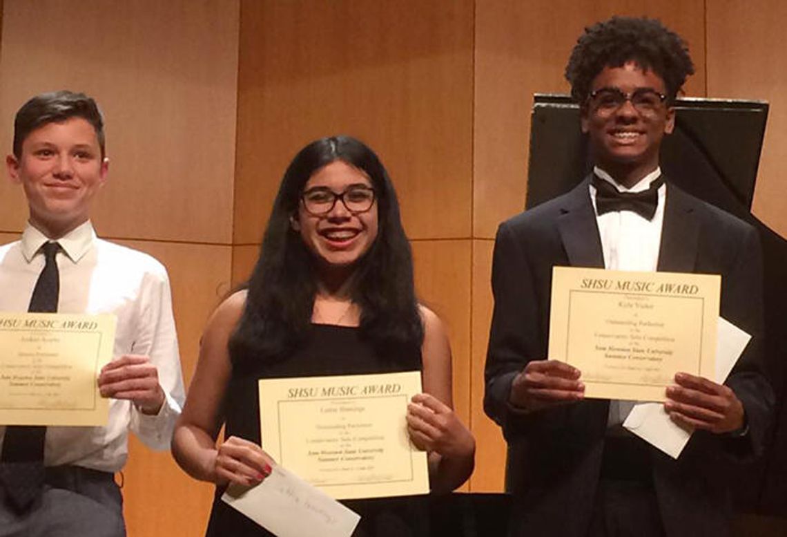 Tiger musician earns honors at Sam Houston
