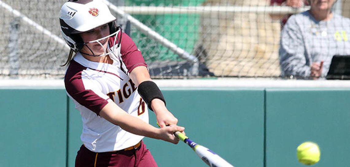 Tiger softball shuts out Chargers and Mules over spring break