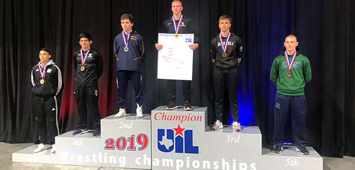 Tiger wrestler takes gold at state