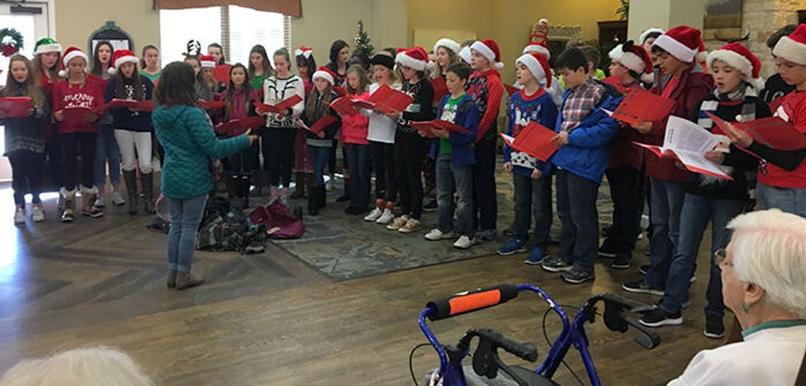 Tigers spread holiday cheer