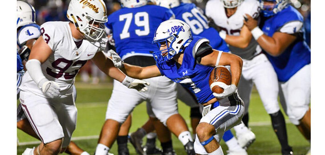 Tigers take a bite out of Lobos 59-0